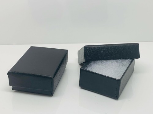Black gift boxes - boxes, earrings