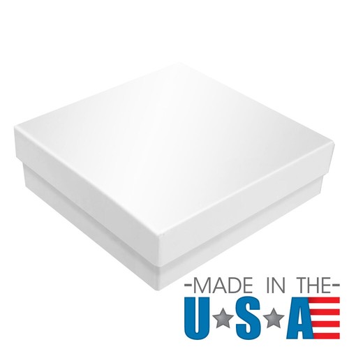 Glossy white cotton filled - white,