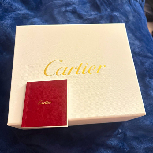 Cartier white paper cardboard - cartier,