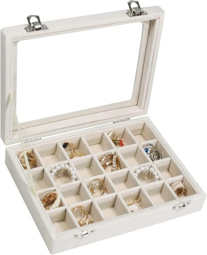 Velvet jewelry box - jewelry,