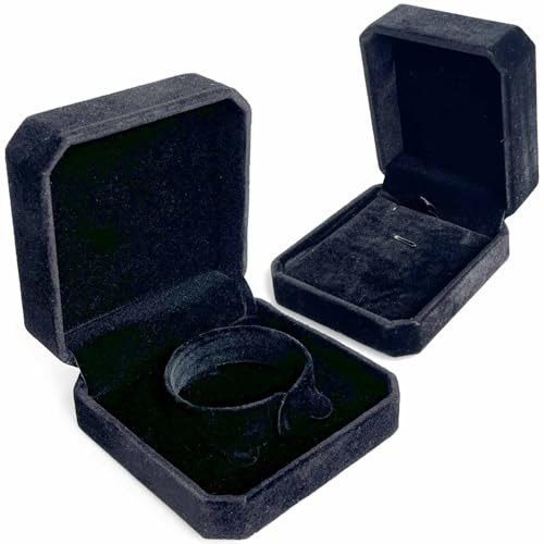 Velvet jewelry gift box - velvet,