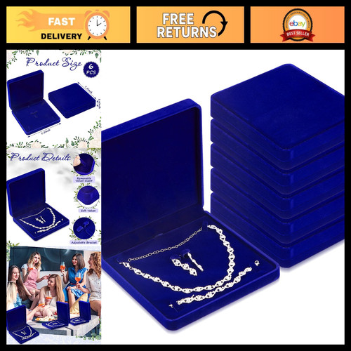 Pcs velvet jewelry box set - box,