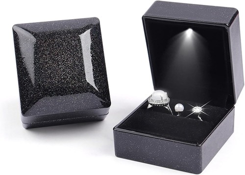 Led ring box jewelry - ring,