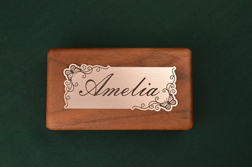 Custom engraved wooden jewelry - wooden,