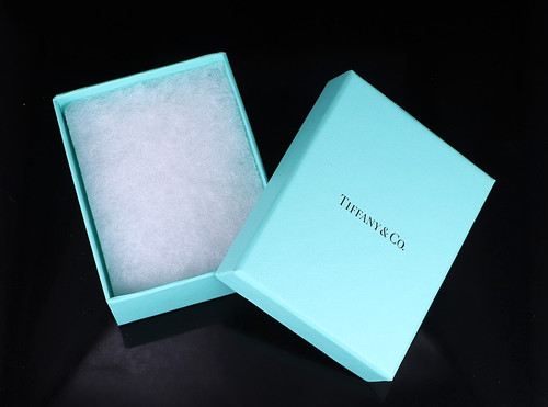 Empty tiffany co blue - tiffany,