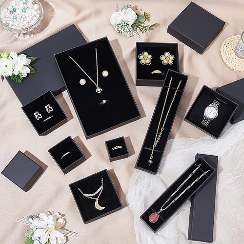 Jewellery box black - box,