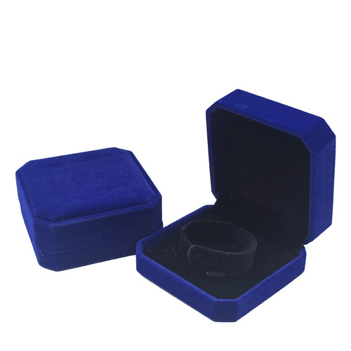 Royal blue velvet jewelry gift - royal,