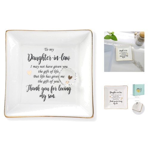 Elegant ceramic jewelry dish - elegant,