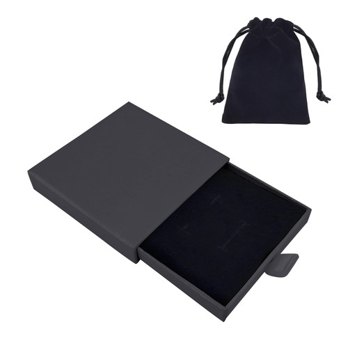 Black jewelry gift - box, with