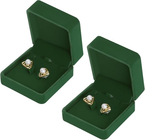 2pcs velvet earring - earring, gift