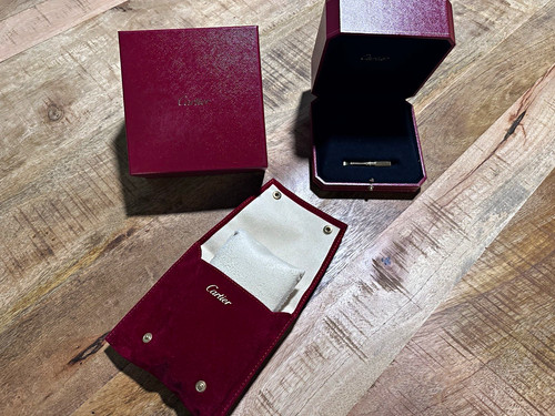 Cartier red lined - cartier,