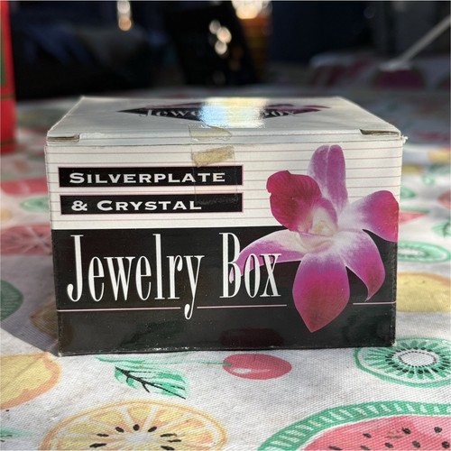 Silverplate clear glass - silverplate,