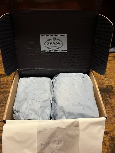 Prada box and wrappings only - prada,