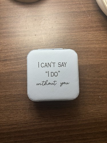 Bridesmaids gift jewelry - gift:, box