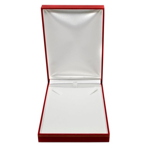 Novel box red - box, leatherette