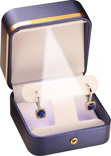 Led style earring gift box - led,