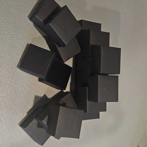 Lot black square - of, 17
