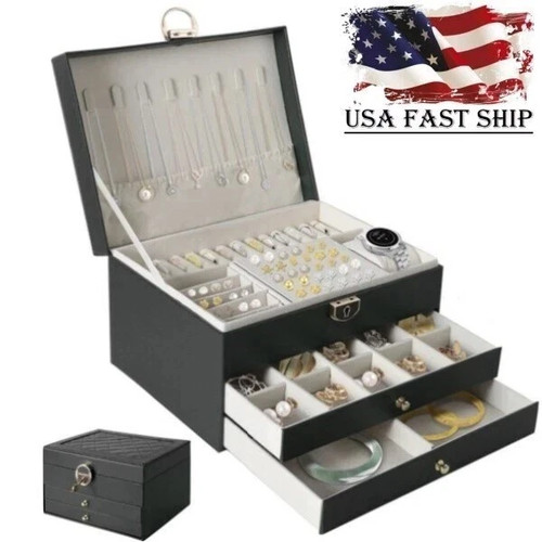 Layers jewelry box organizer - 3,