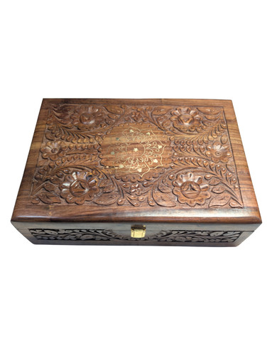 Handmade carved wooden jewelry - wooden,