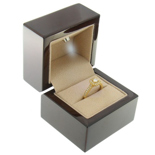 Deluxe glossy wooden led - glossy,