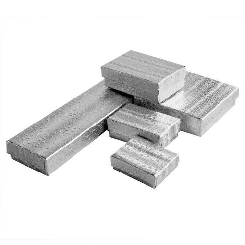 Silver foil cotton filled gift - foil,