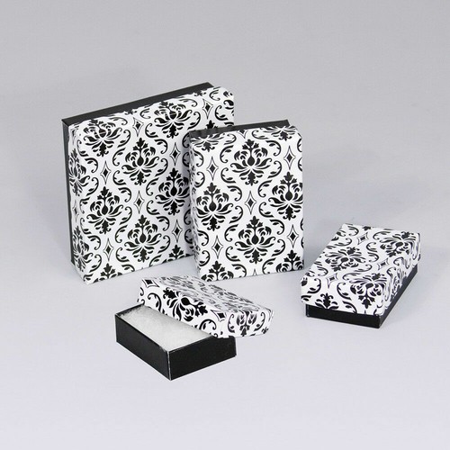 Damask print cotton filled - print,