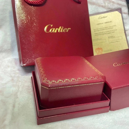 Red bracelet empty - jewelry, box