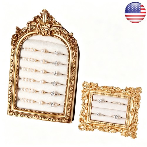 2pcs gold resin vintage - gold,
