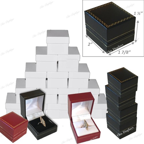 Jewelry ring boxes black - ring,